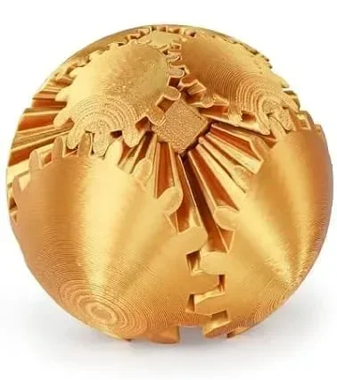 3D-gedruckter Zahnrad-Fidget-Ball oder Würfel zur Stresslinderung, Schreibtisch-Angst- und Entspannungsaktivität, Geschenk – Detail 9
