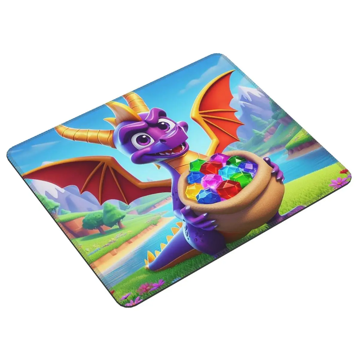 

Коврик для мыши Ice Spyro, коврик для компьютерной клавиатуры, коврик для мыши, игровой коврик для ноутбука, офисные настольные коврики