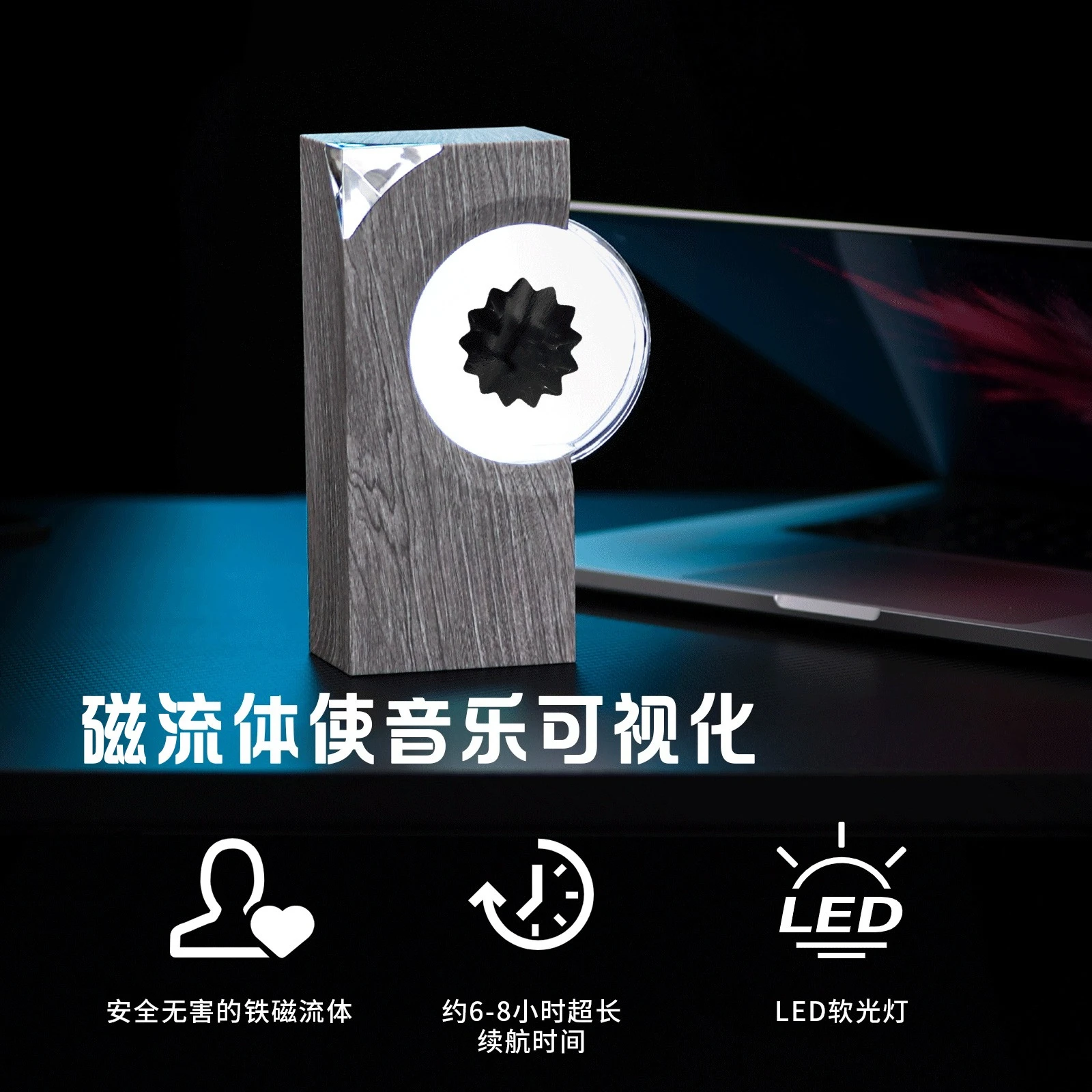 Desktop decompression ornament venom bluetooth speaker significant other creative tide play gift gift