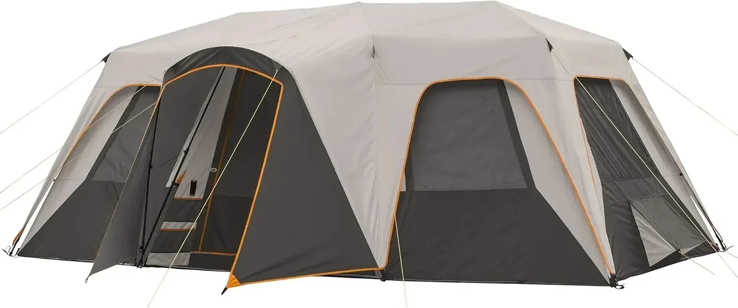 

Instant TentShield Series Instant Tents Cabin Design Perfect for 3 Season Family Camping Huntinn and Fishing Fast Setup