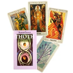 Alester crowley Thoth Tarot Deck Cards Board Games Playing Oracle