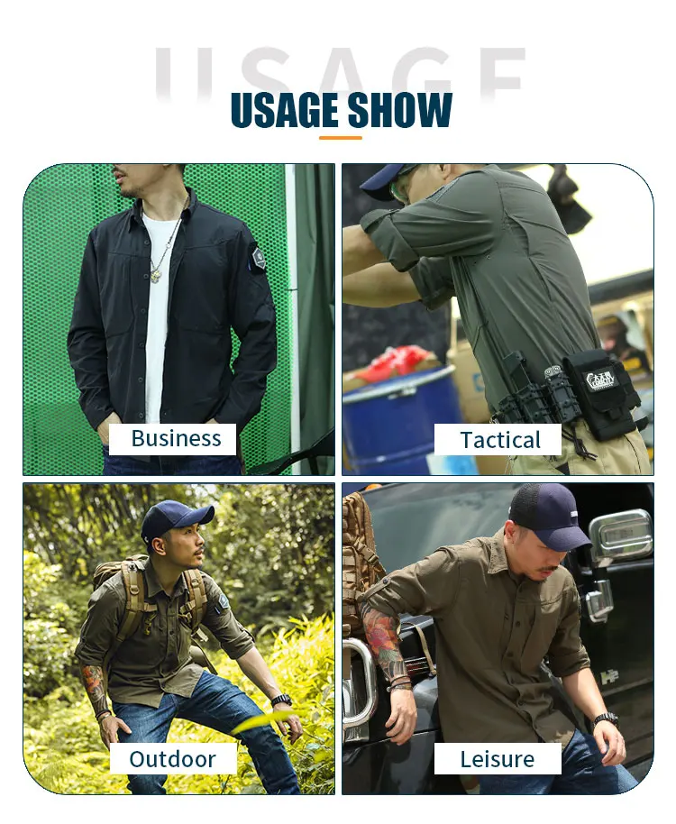 Emersongear Blue Label Belüftete Taktische Hemden für Pendler, Outdoor, Wandern, Camping, Urban Sports und Alltag aus Nylon – Detail 8
