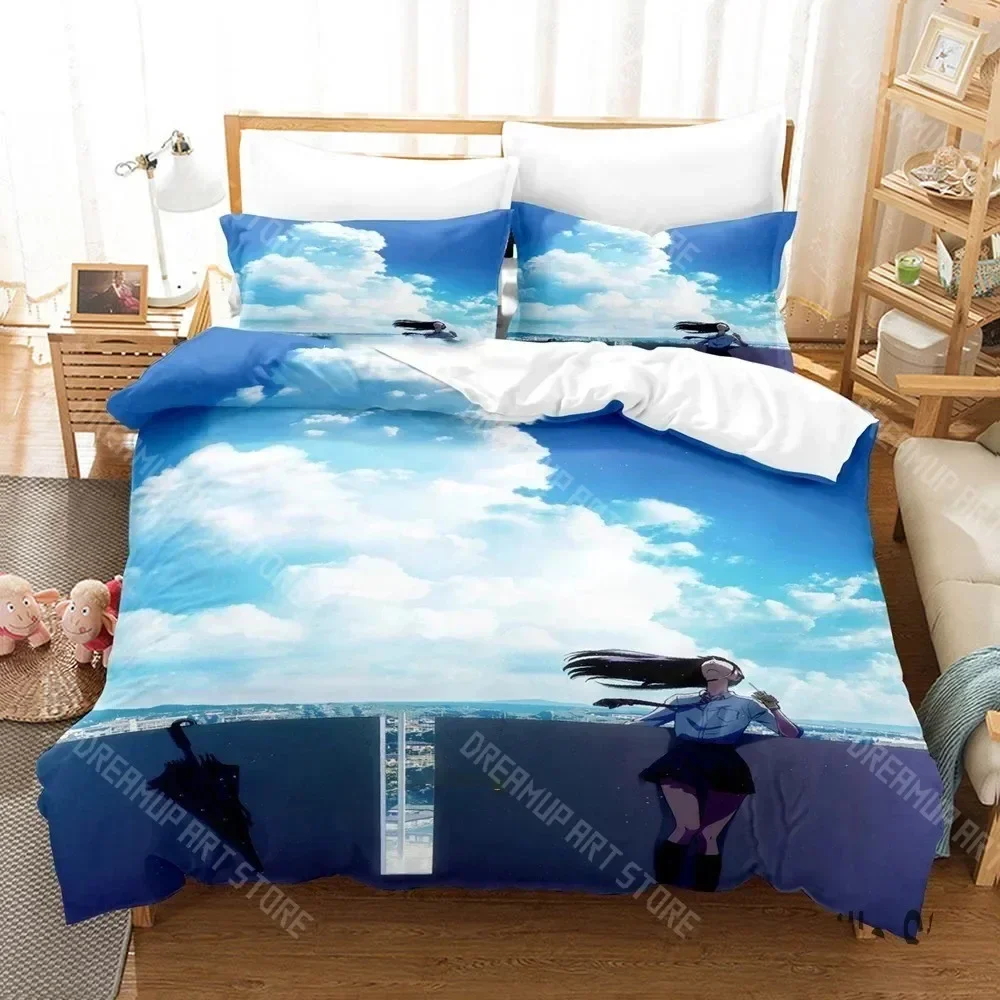 2026 3D Print Anime After The Rain Bedding Set Boys Girls Twin Queen King Size Duvet Cover Pillowcase Bed Boys Adult