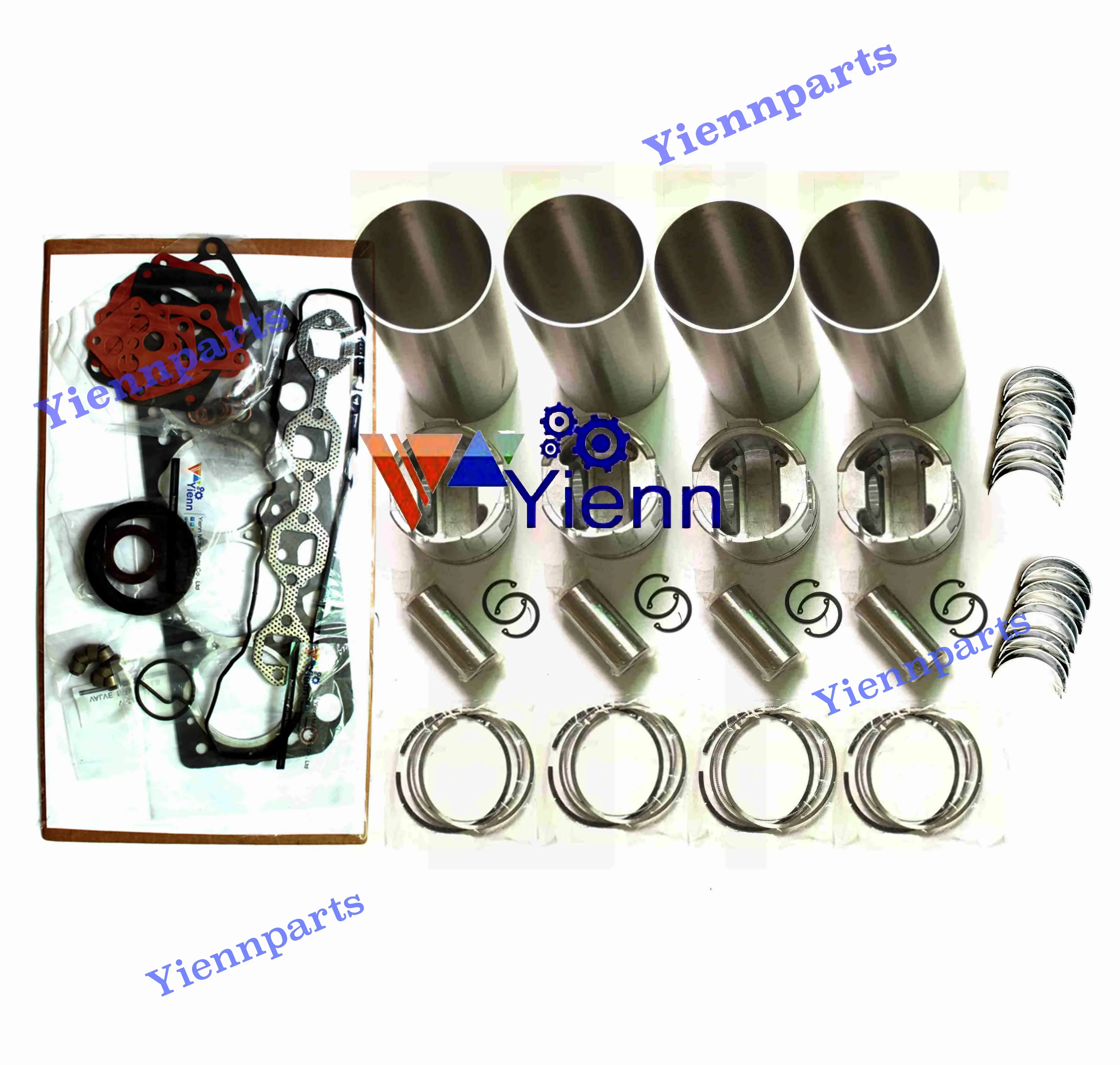 

4TN84 4TN84L-RBA Комплект для капитального ремонта для деталей дизельного двигателя Yanmar 129105 -22080 Трактор F37D F395D Экскаватор B50W B6