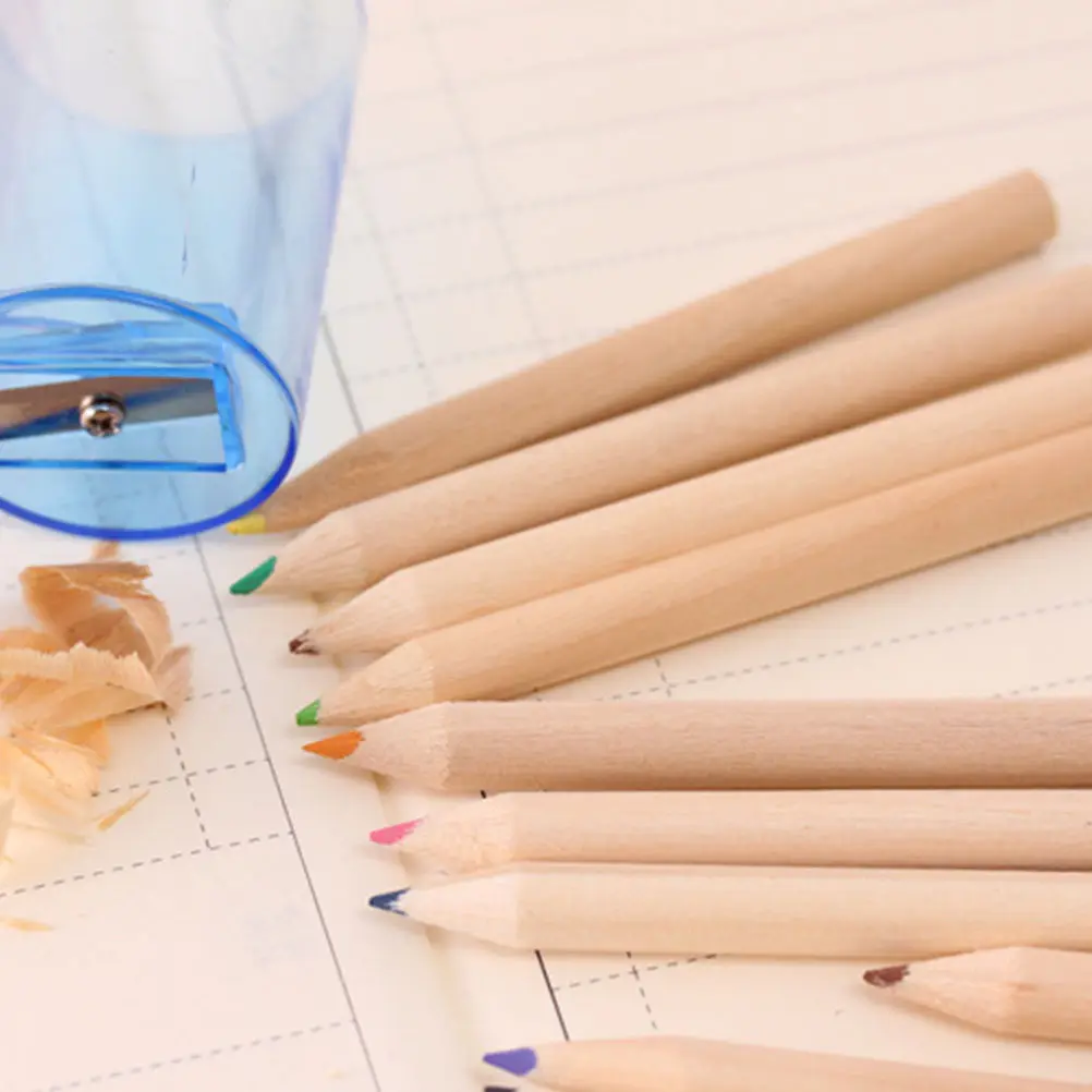 48Pcs Premium Coloring Pencils for Art Drawing Painting School Supplies Portable Lightweight Water-Soluble Oily Lead