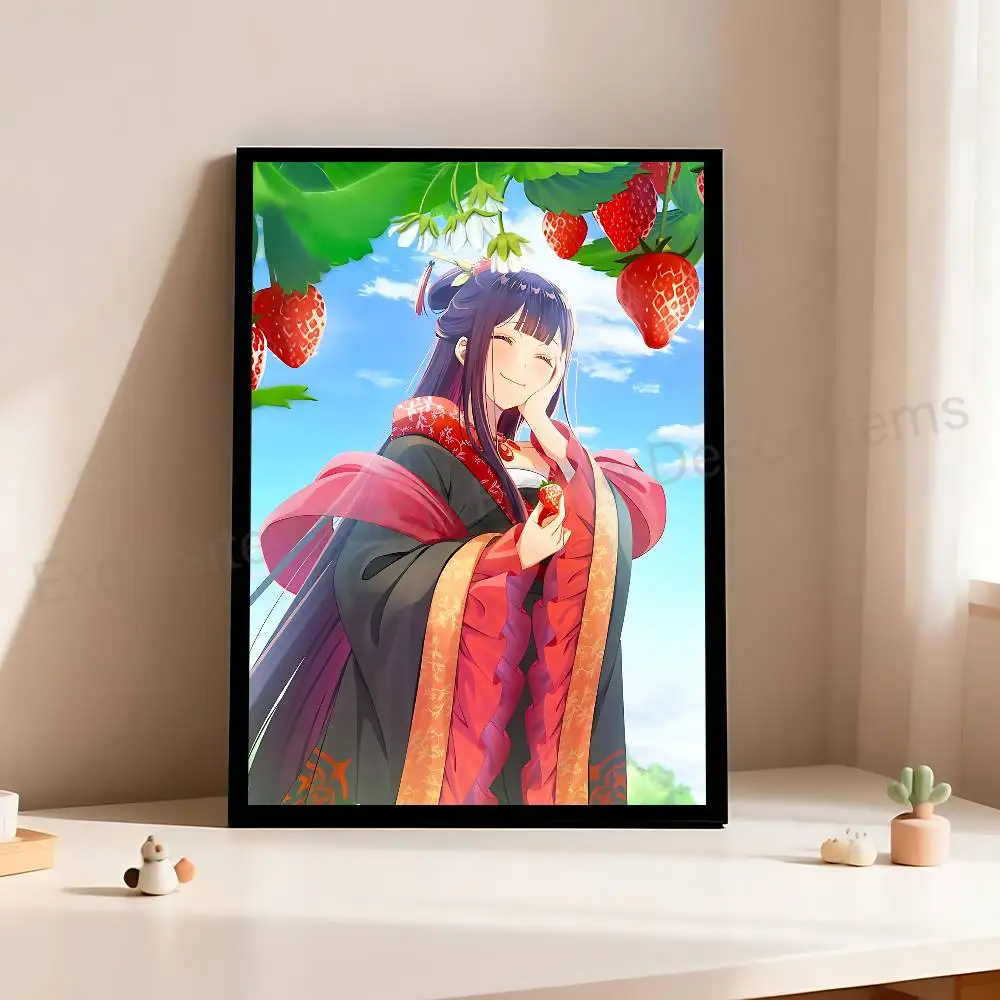 T-Though I Am an Inept V-Villainess-S Poster Waterproof HD Wall Art Decal Self-Adhesive Aesthetic Decor For Home Living