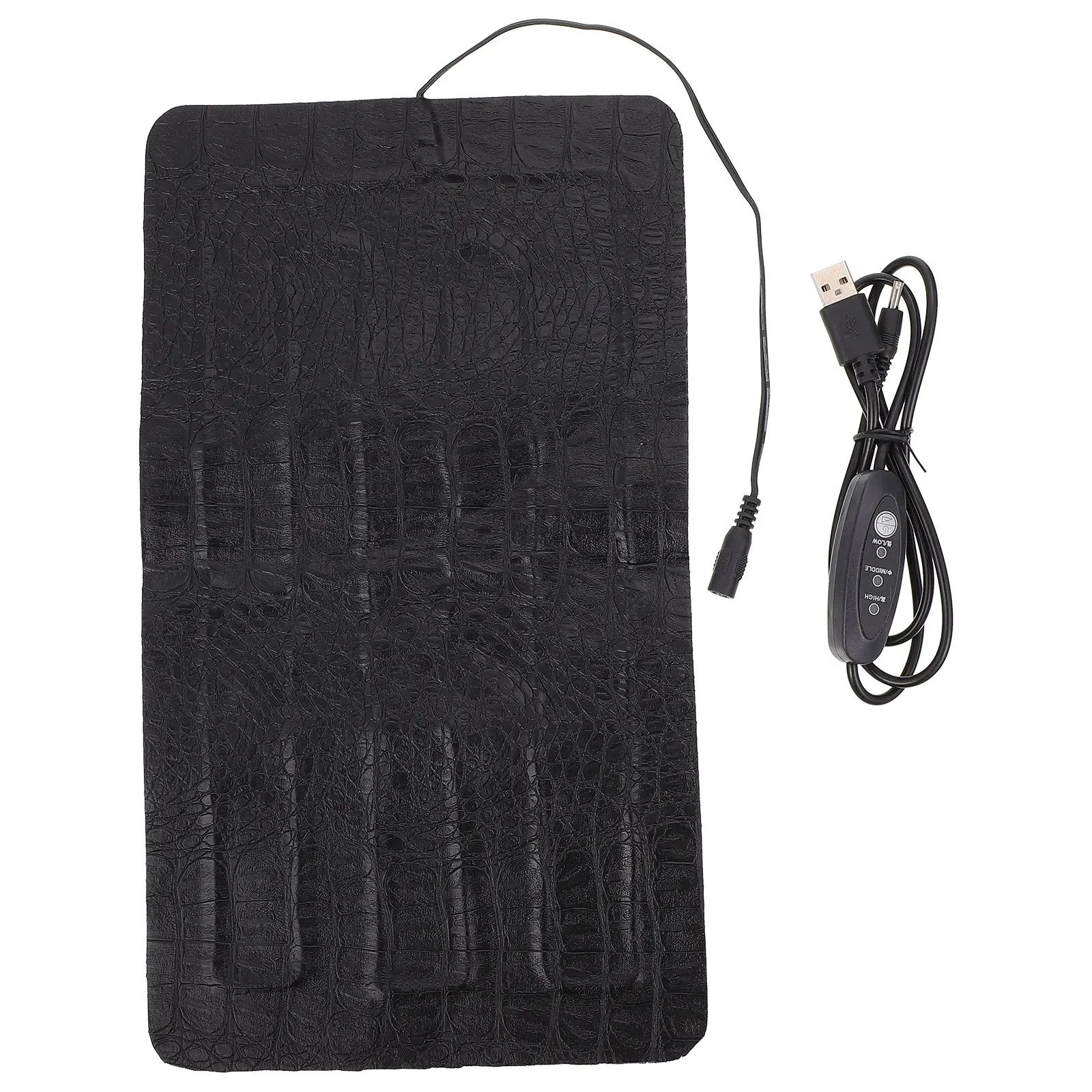 

Pet Heating Electric Thermal Lizard Mat for Reptile Warm Small Pet Heating Mat Sleep in Winter Small Animal Supplies