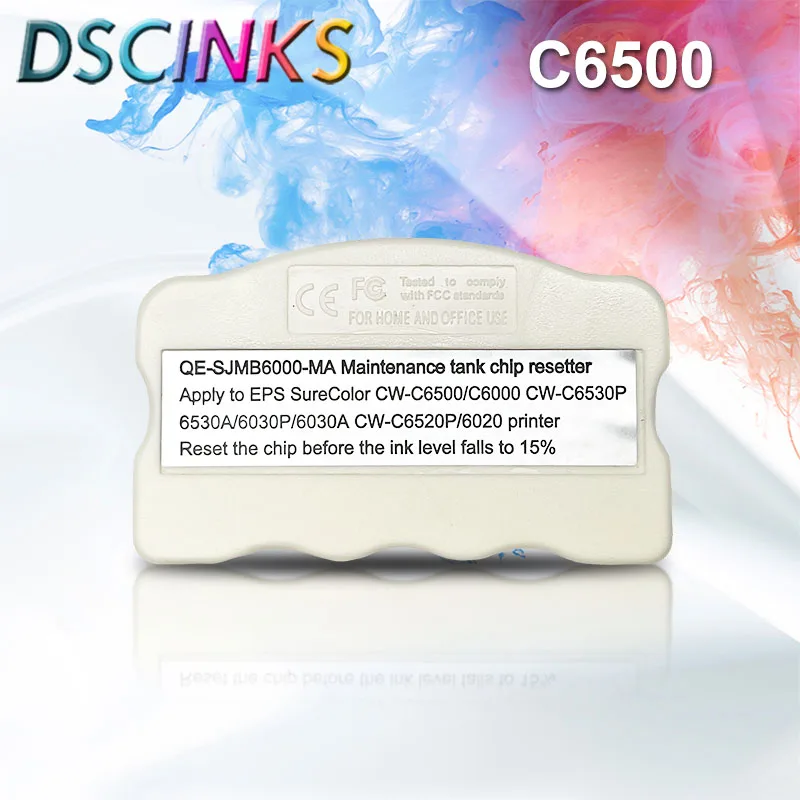 

C33S 021501 Устройство сброса чипа резервуара для обслуживания Epson ColorWorks CW-C6000A CW-C6000P CW-C6500A CW-C6500P C6530 C6030 C6520 Series