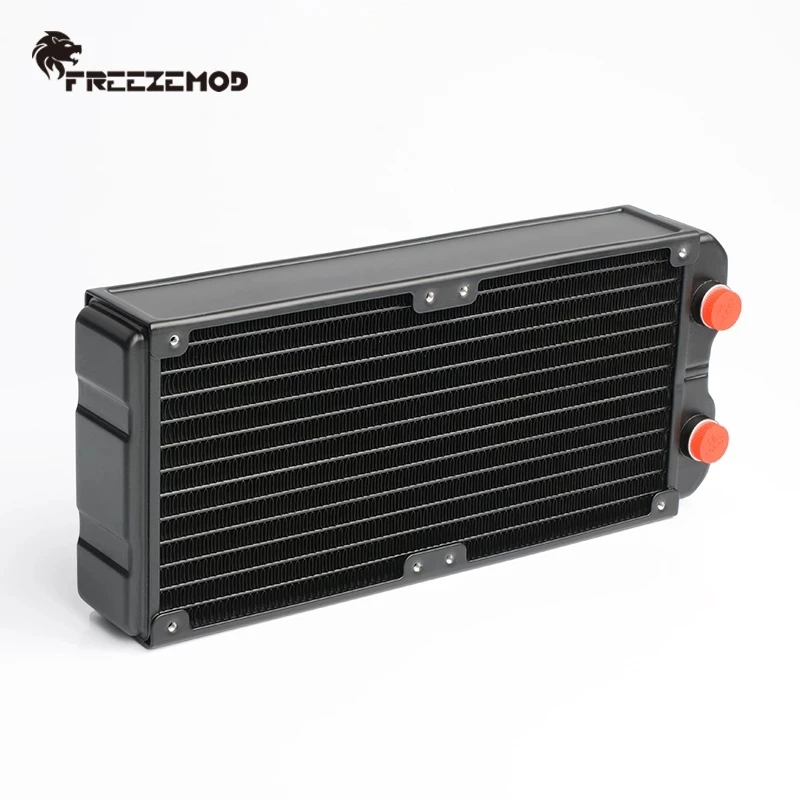 FREEZEMOD Aluminum Radiator 45mm Thick Computer Water Cooling Double-Layer Heat Sink 240mm Row Independent Two-Layer. SR-240SL