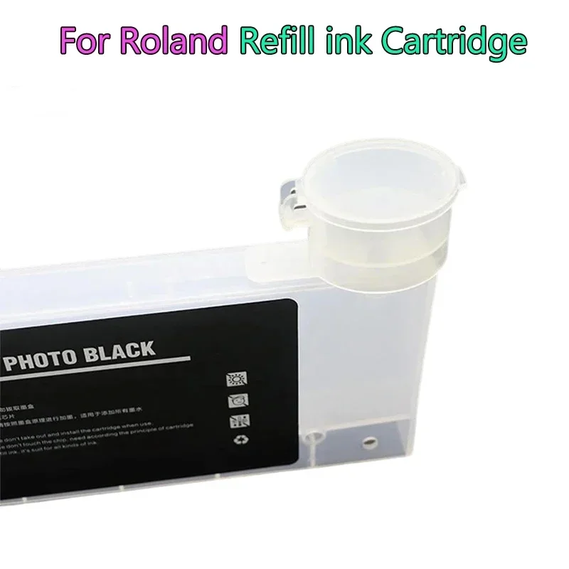 440ML Empty Refill ink Cartridge With Chip ECO-SOL MAX2 MAX3 MAX For Roland BN-20 FJ-740 540K VP540 VP-300i VP-500i SJ-745