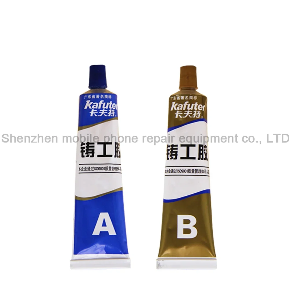 High Temperature 100g AB Glue Metal Repair Glue Cast Iron Steel Strength Repairing Adhesive Waterproof Transparent Quick Drying