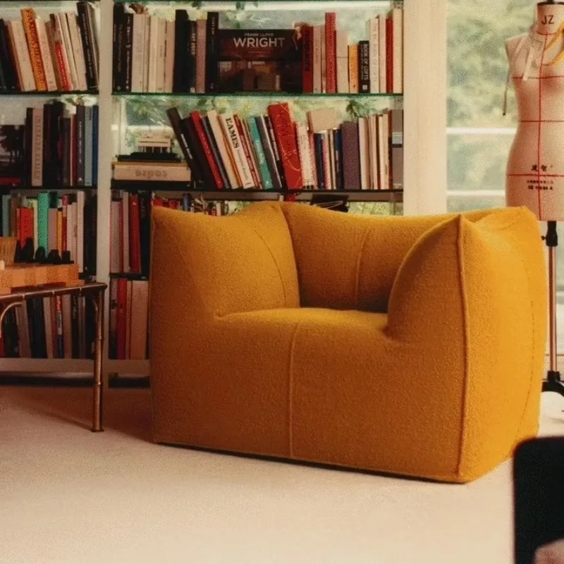 

Nordic creative fabric sofa Japanese lazy sofa