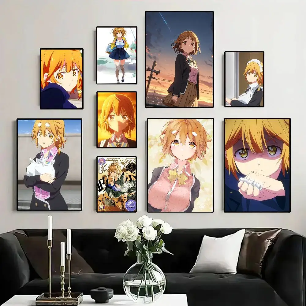 Koiwai Yoshino Manga Masamune Kun No Revenge Posters Living Room Bar Cafe Quality Canvas Vintage Style Comics Painting Art Home