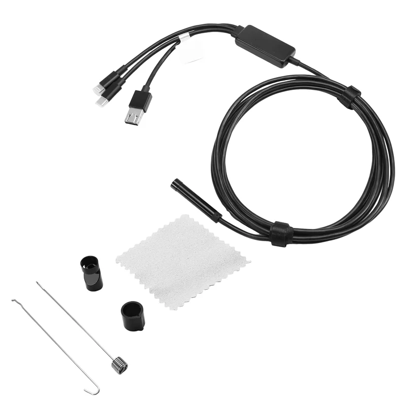 ABAH-휴대 전화 내시경 고화질 내시경 고화질 내시경 4-In-1 내시경 방수 자동차 내시경