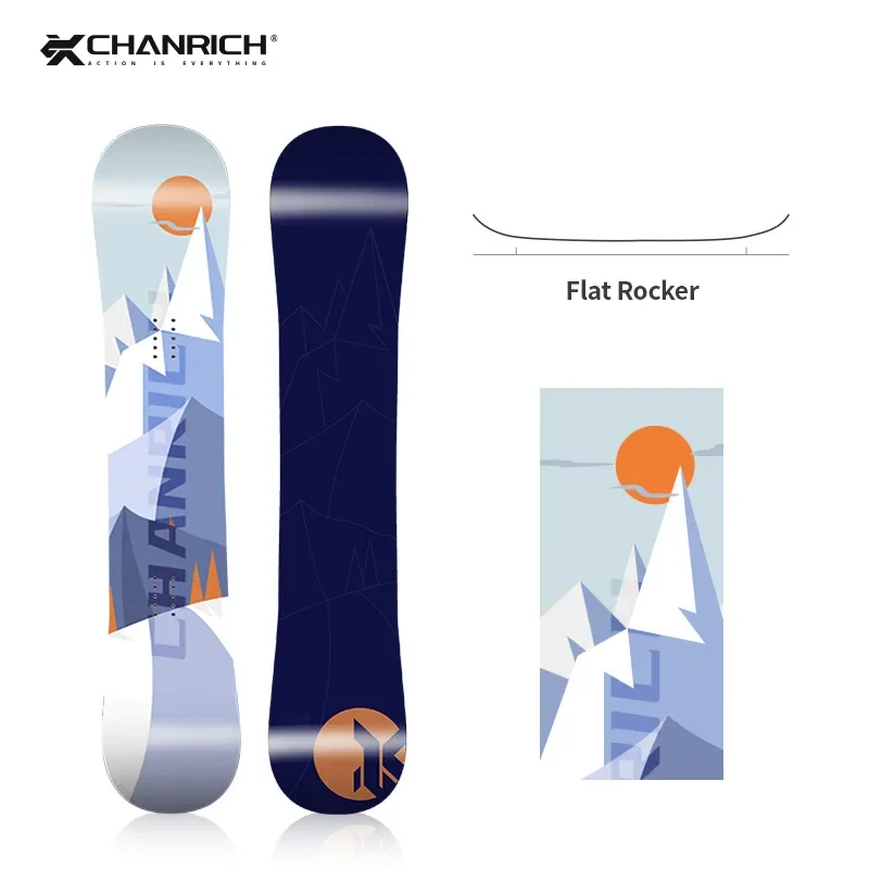 Veneer all-around snowboard beginner professional snow set Park flat flower board snowboard adult snowboard suit