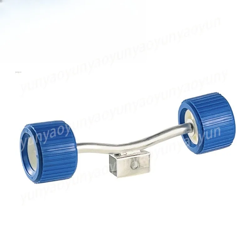 ​Boat Trailer Side Roller with Bracket, Heavy Duty Rubber Roller for Yacht and Inflatable Boat Trailers