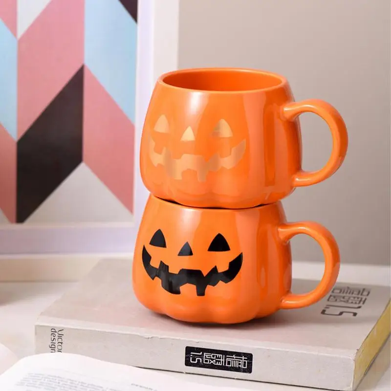 

Creative Halloween Cup Ceramic Drinking mugs 400ml Water Cups Cute Coffee mugs Christmas Holiday Decorative Accessories