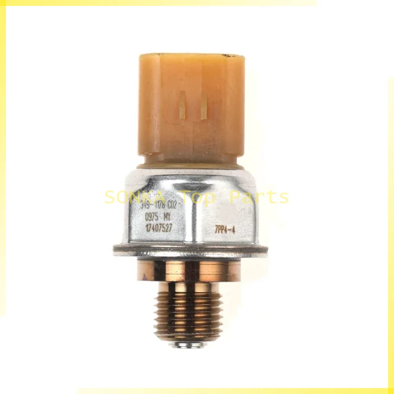 

CA3491178 349-1178 3491178 Fuel Rail Pressure Sensor FOR CAT WHEELED EXCAVATOR M313D M315D M315D2 M316D M317D2 M318D M318D MH