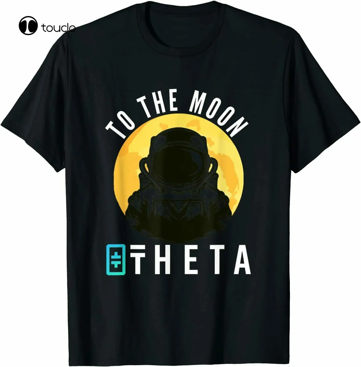 Theta To The Moon, Theta Crypto Token,  Logo Hodl Theta T-Shirt Tee