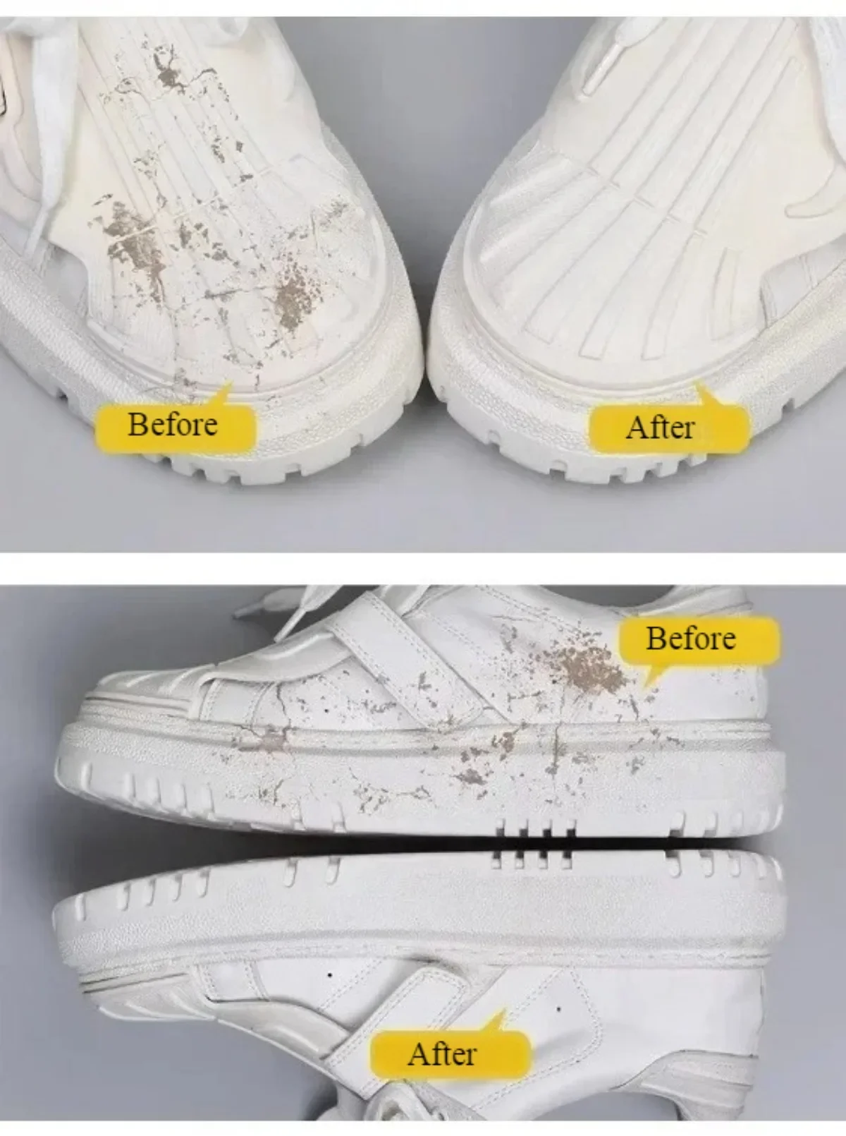 Wasserloser Sneaker-Reinigungsradierer (1/2/3 Stück) - Haushalts-Schuhpflegewerkzeug zur Sneaker-Aufbereitung & Fleckenentfernung – Detail 6