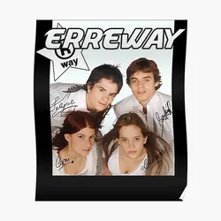 Erreway Poster  Poster Decoration Mural Decor Wall Print Funny Room Vintage Picture Home Modern Art Painting No Frame