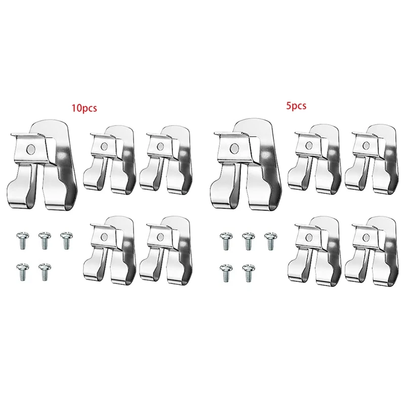 5Pcs Drill Clip Belt Clip For Tool Belt 633586002 636181001 Replacement Part With Screws