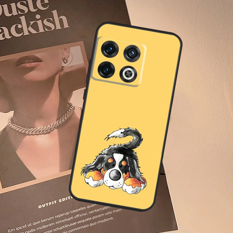 Bernese Mountain Dog Funda For OnePlus Nord 2 2T CE 3 Lite N10 N20 N30 OnePlus 11 10T 8T 9R 10R 8 9 10 Pro Case