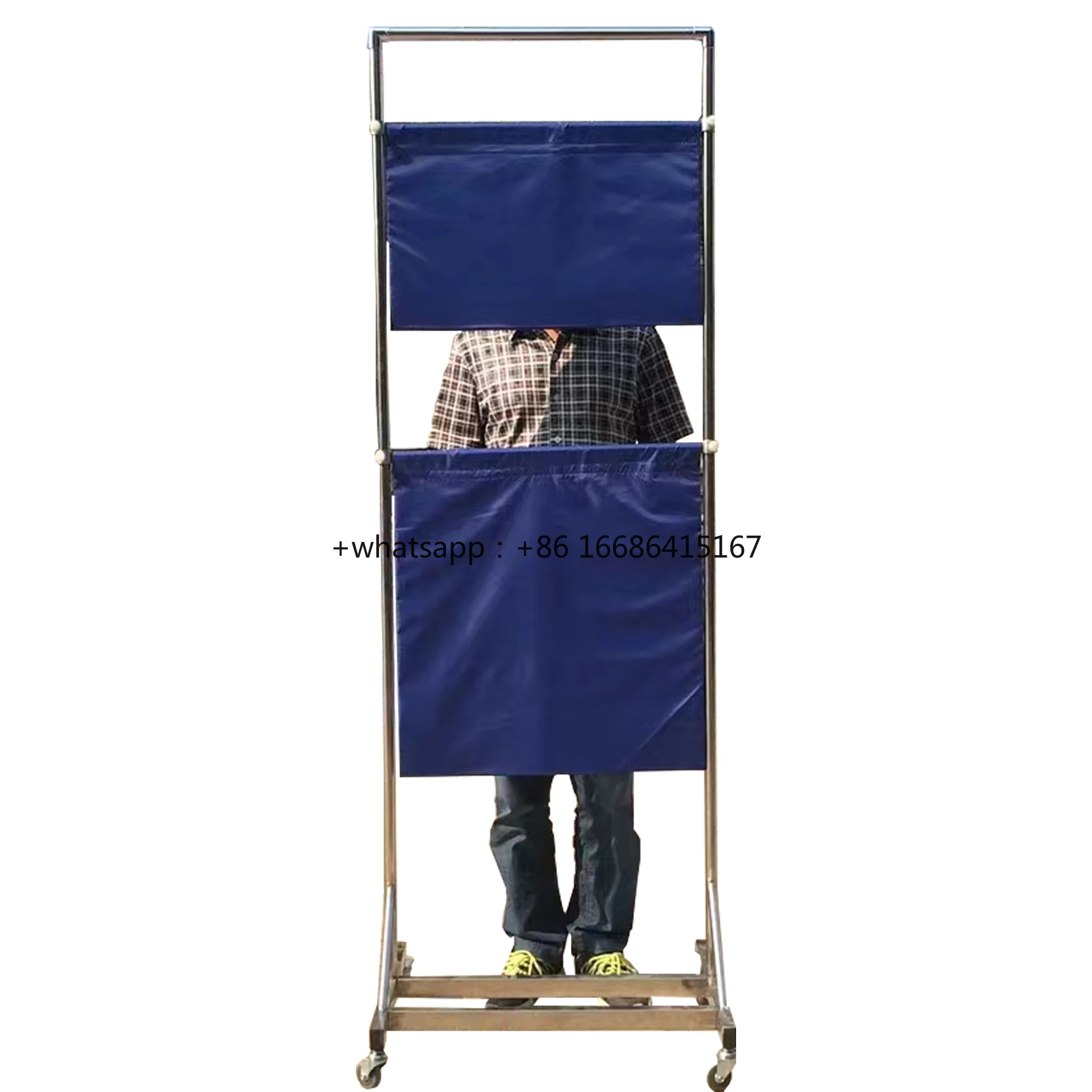 CE&ISO Approved Moveable Hanging Radiation X-ray Lead Screen Protective Lifting Lead Screen