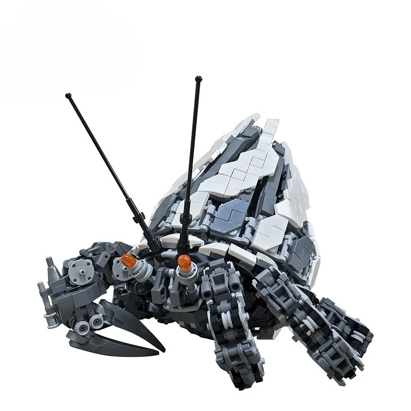 

MOC Mechanical Beast - Mechanical Hermit Crab Building Block Small Particles Creative Puzzle Collection Children Bricks Toys