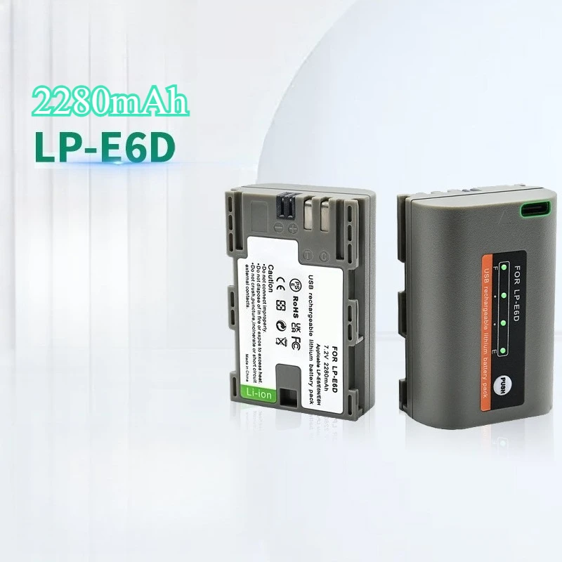 2280Mah LP-E6 Digit… - image
