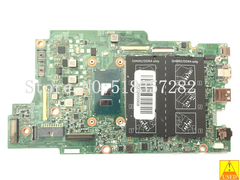 I7-7500U для Dell Inspiron 17-7779 7779 б/у материнская плата для ноутбука CN-0NX6FR 0NX6FR NX6FR 100% full