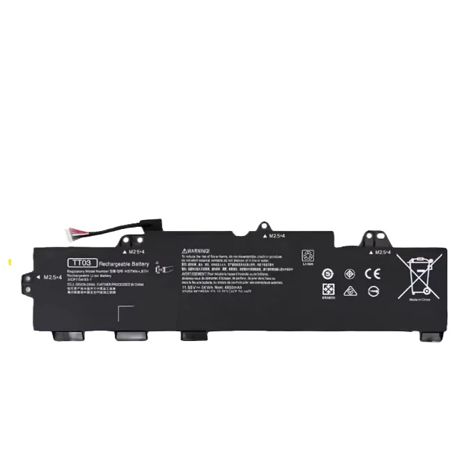 Tt03xl for hp elitebook 755 850 g5 g6 zbook 15u g5 laptop battery