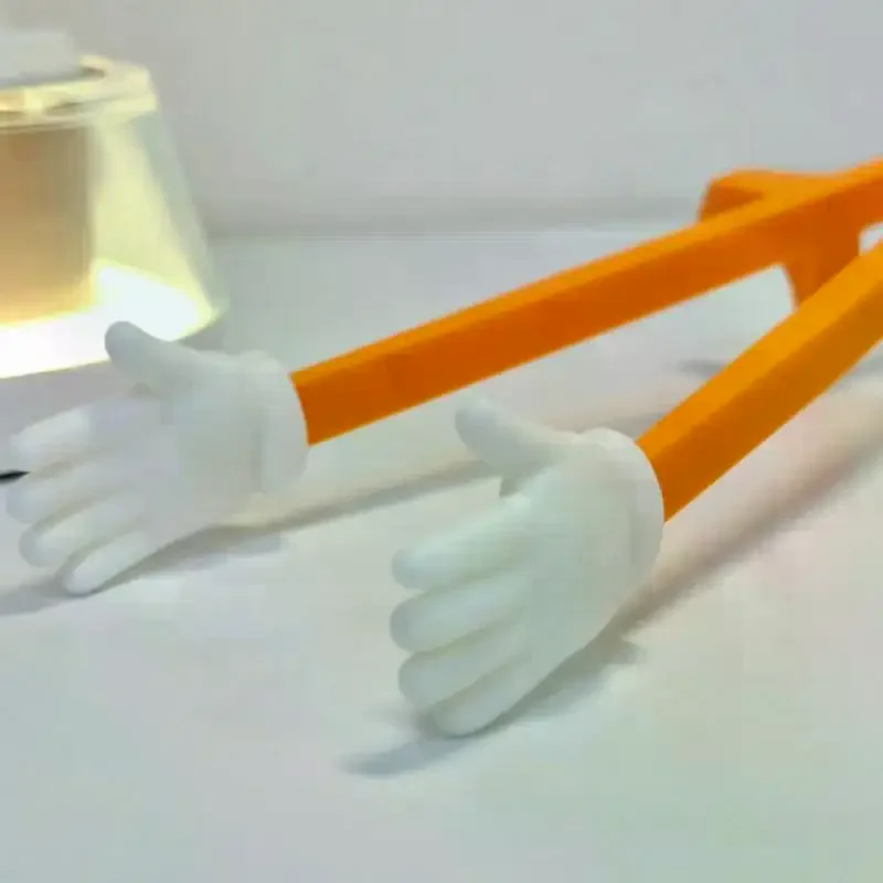 Mini Finger Snack Chopsticks Game Controller Shaped Plastic Training Sticks For Gamers Eating While Gaming No Dirty Hands