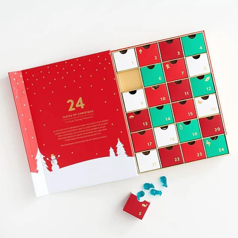 Customized query2025 Wholesale Custom Christmas Fidget Advent Calendar Box Ramadan Decorations Rose Candle Jewelry Mystery Gift