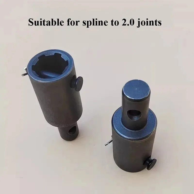 For Large Ground Drill Conversion Head Excavator Planting Pit Driver Pile Driver Drill Bit Spline Shaft Adapter Converter