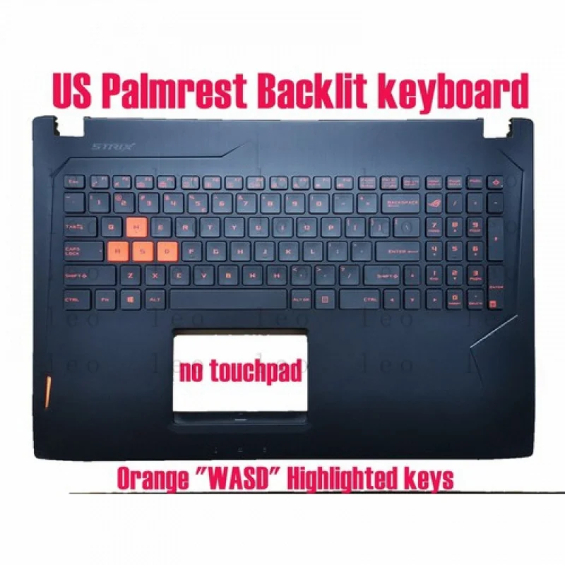 

Клавиатура LL с подсветкой и упором для рук в США для Asus GL502V/GL502VT/GL502VS/GL502VM/GL502VY