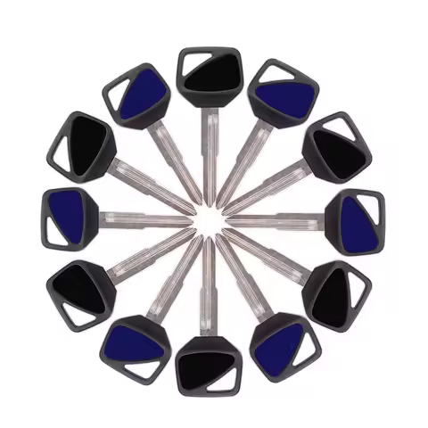 6Pcs New Blank Key Motorcycle Replace Uncut Keys For Honda CBR600RR F5 CB400 VTEC 1 2 3 4 Th CB1300 Hornet 600 CBR 929 954 1000