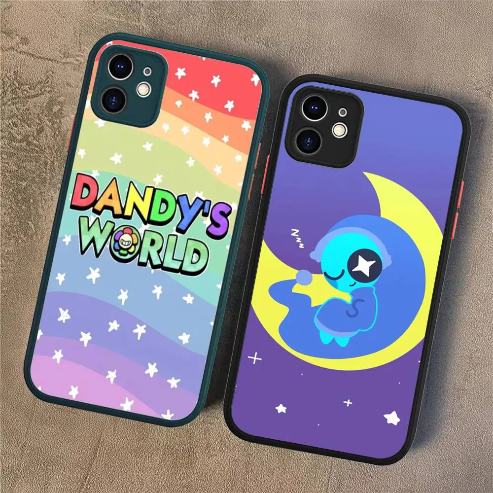 

Popular Character D-Dandys W-World Phone Case For IPhone 11 12 13 14 15 16 Pro Plus X XS MAX Matte Bumper Shockproof Cover