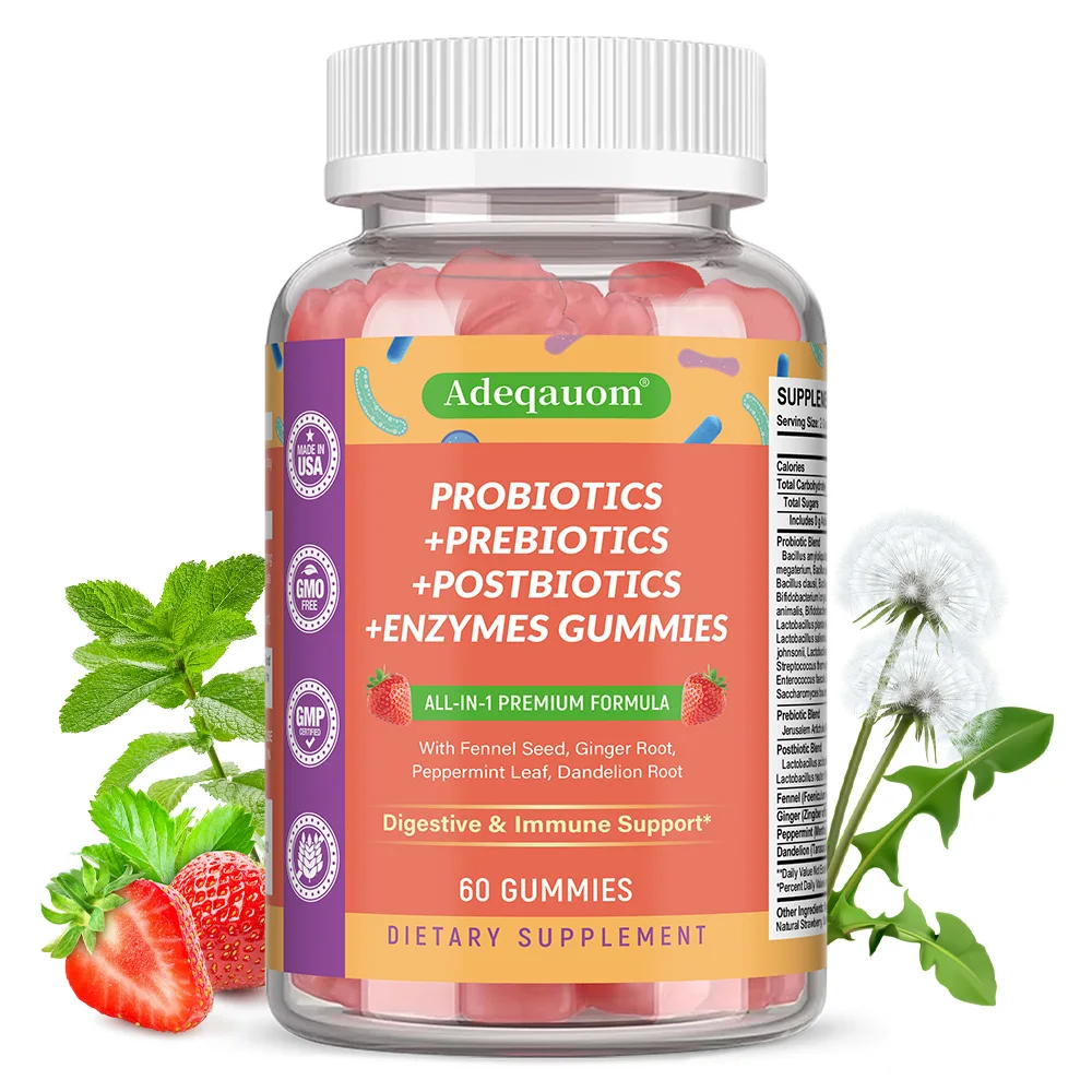 

Пробиотики 100 миллиардов КОЕ в форме жевательных конфет с пребиотиками и пищеварительными ферментами, для поддержания баланса микрофлоры кишечника, улучшения пищеварения, иммунитета и здоровья мочевыводящих путей.