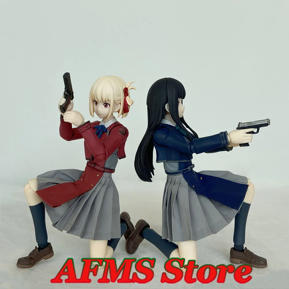 

Коллекционная фигурка в масштабе 1/12, Inoue Takina Nishikigi Chisato, платье в стиле аниме, плиссированная юбка для девочек, подходит для женской фигурки солдата 6 дюймов