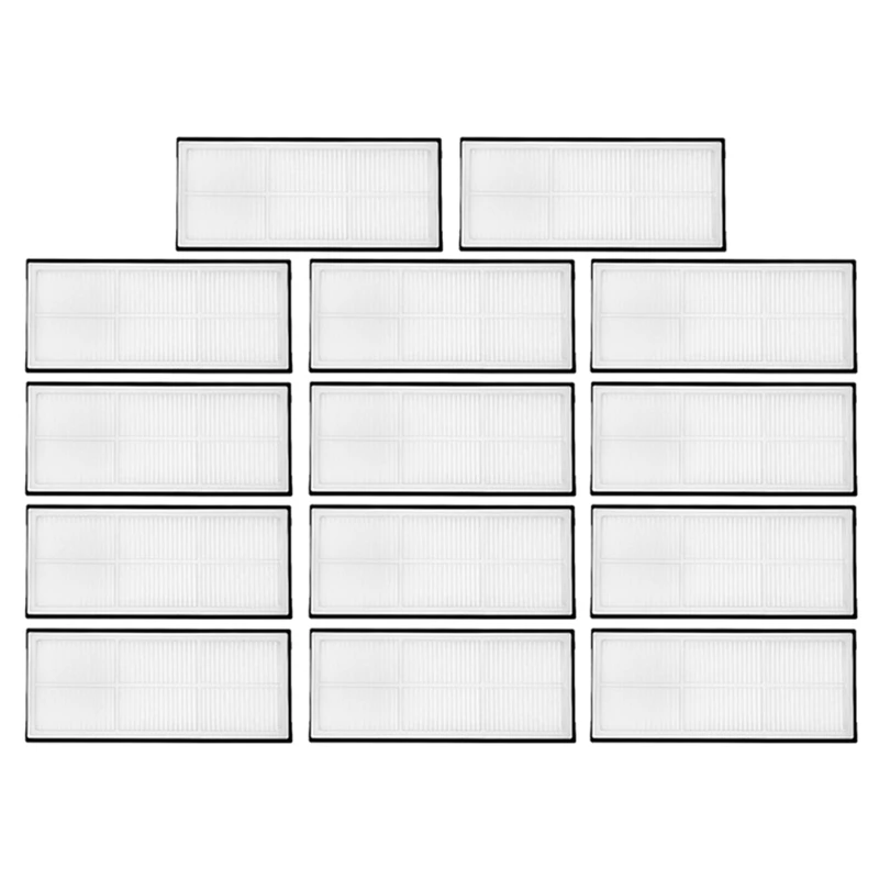 14 buah Filter Hepa pengganti untuk Roborock T7S T7 Plus T7S Plus S7 penyedot debu suku cadang aksesori rumah tangga