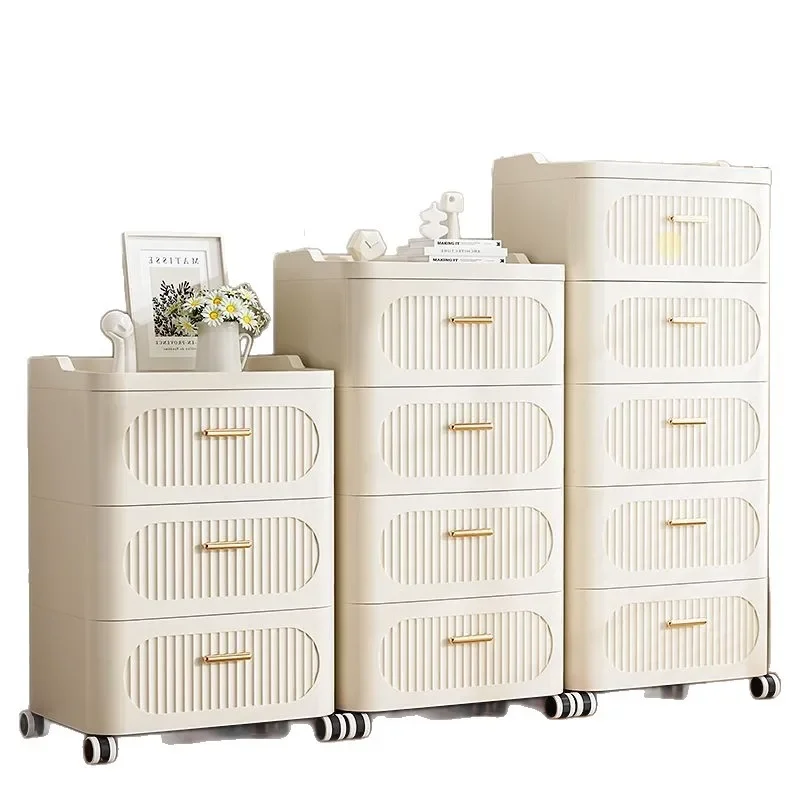 

Living room snack storage box, drawer type plastic box, multi-layer locker, household multi-functional finishing box