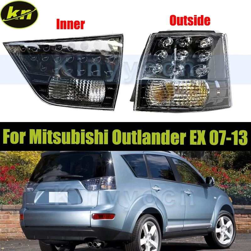 

Rear Bumper Tail Light Tail Lamp For Mitsubishi Outlander EX 2007 2008 2009 2010 2011 2012 2013 Taillight Taillamp Brake Light