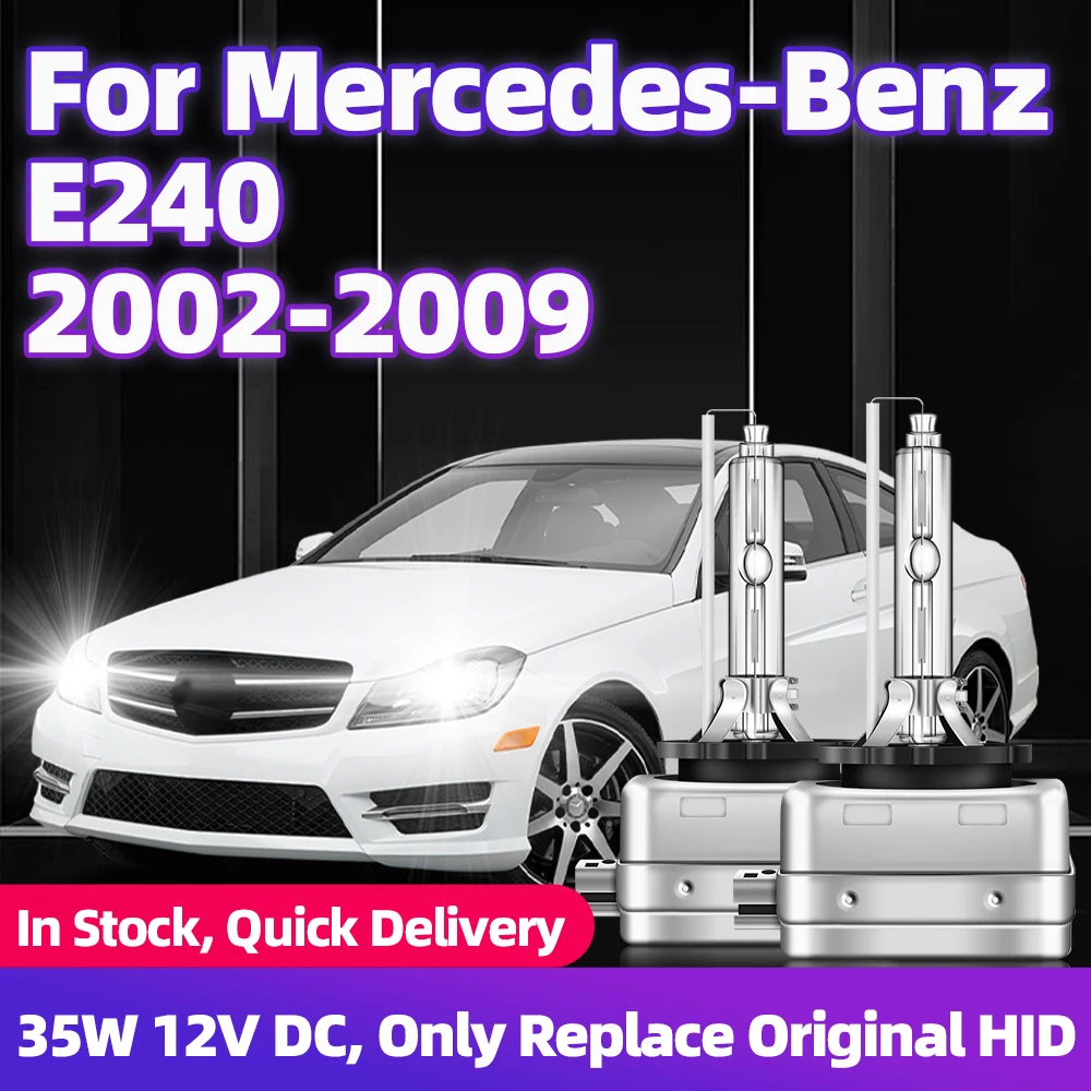 For Mercedes-Benz E240 2002 2003 2004 2005 2006 2007 2008 2009 HID Xenon Bulbs 35W D1S 6000K 8000K 12000K HID Car Headlights 12V