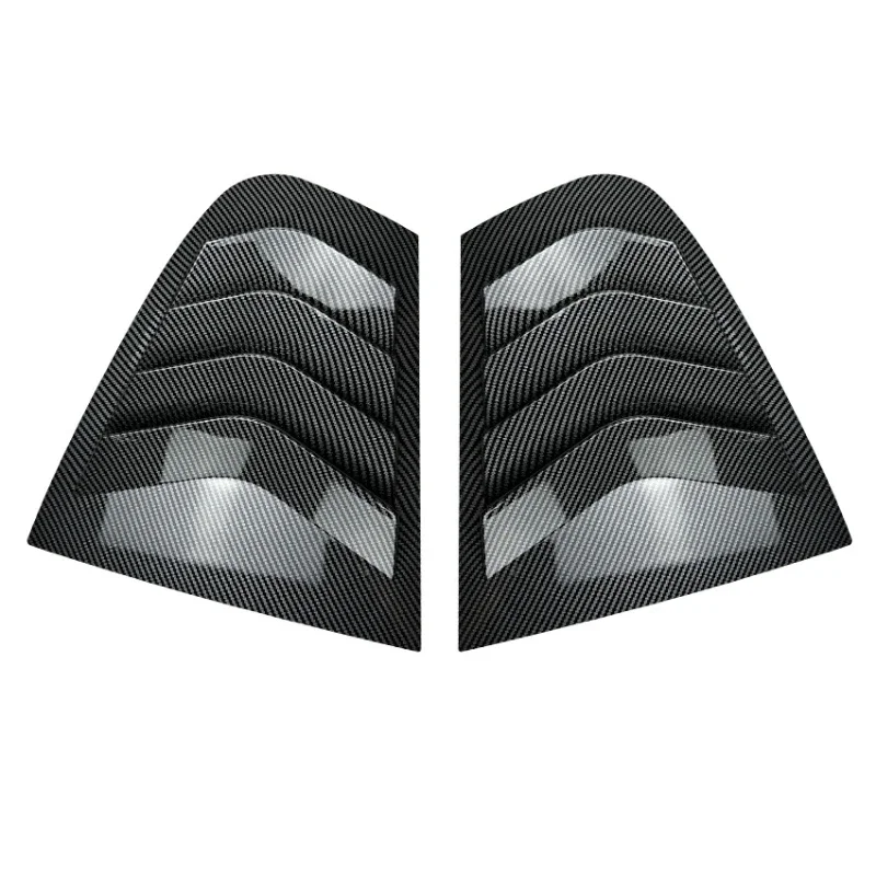 

For BMW 3 Series F30 2013-2019 ABS Carbon Fiber Car Rear Side Window Rear Triangle Window Spoiler Louver Trim Car Accessories