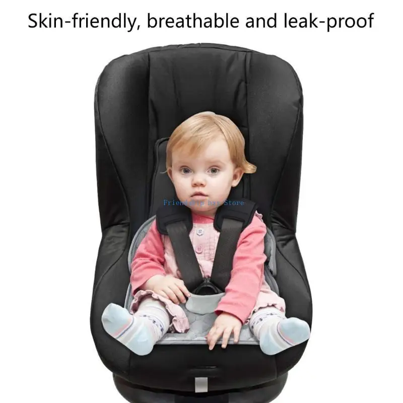 

F1CB Ergonomic Child Carseat Mat Strollers Seats Liner Pad Offer Comfort and Safety