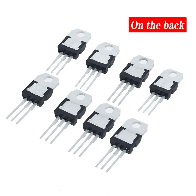 LM317T L7805 L7806 L7808 L7809 L7810 L7812 L7815 L7818 L7824 Transistor Assortment Kit 10value 50PCS Voltage Regulator Box