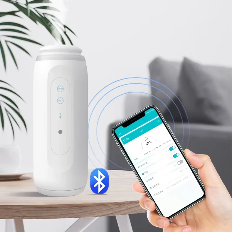 1000 Sqft Coverage App Control Home Waterless Scent Diffuser 100ML Smart Wall Plug in Hotel Collection Diffuser image 2