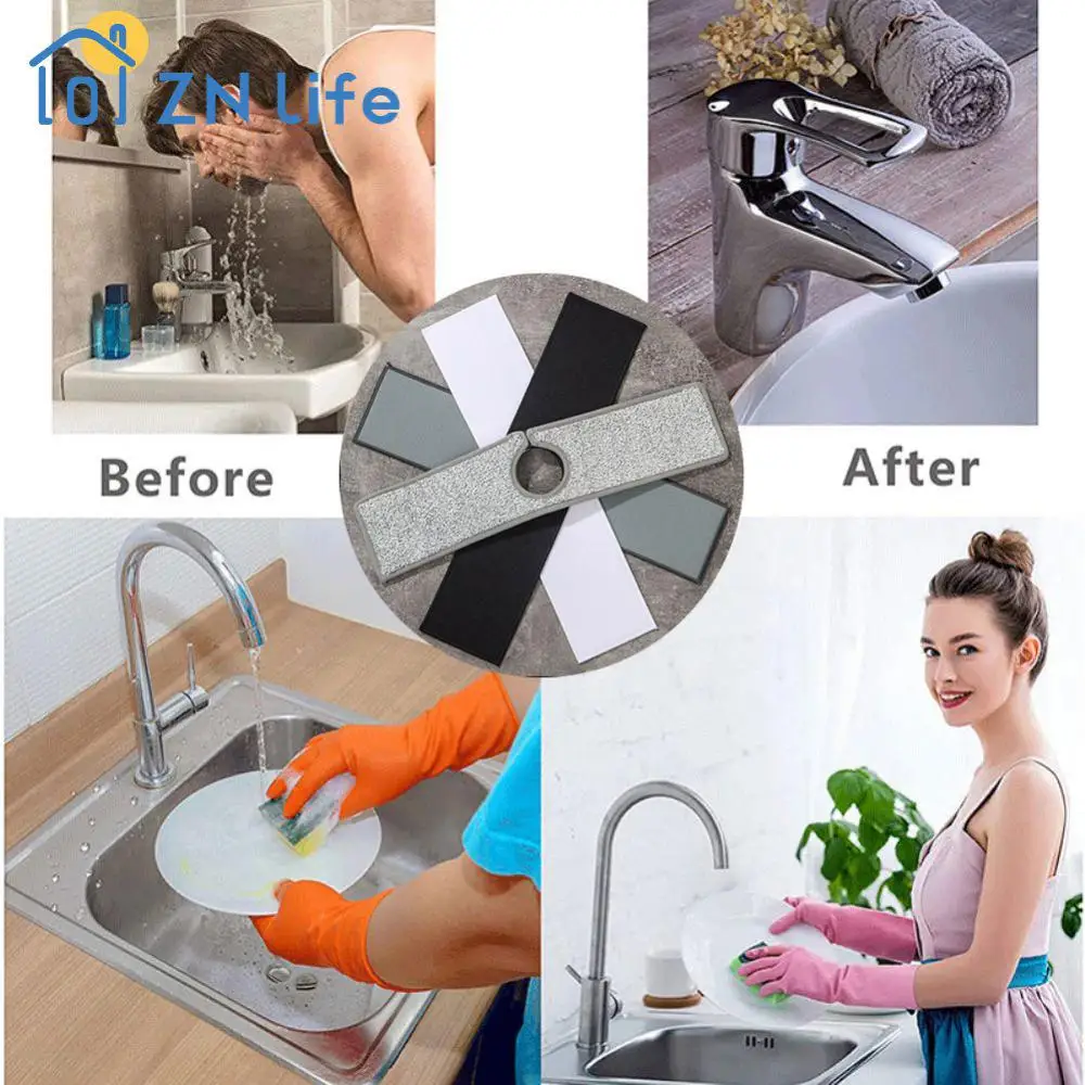 Faucet Counter Absorbent Mat Absorbent Mat Water Drying Pad For Bathroom Reusable Economic For Kitchen Bathroom Microfiber