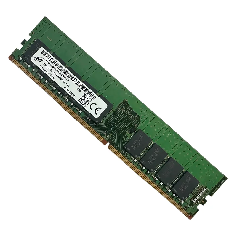 

Micron DDR4 ECC RAMs 16GB 2400MHz Server Memory 16GB 2Rx8 PC4-2400T-EE1 Server computer memory
